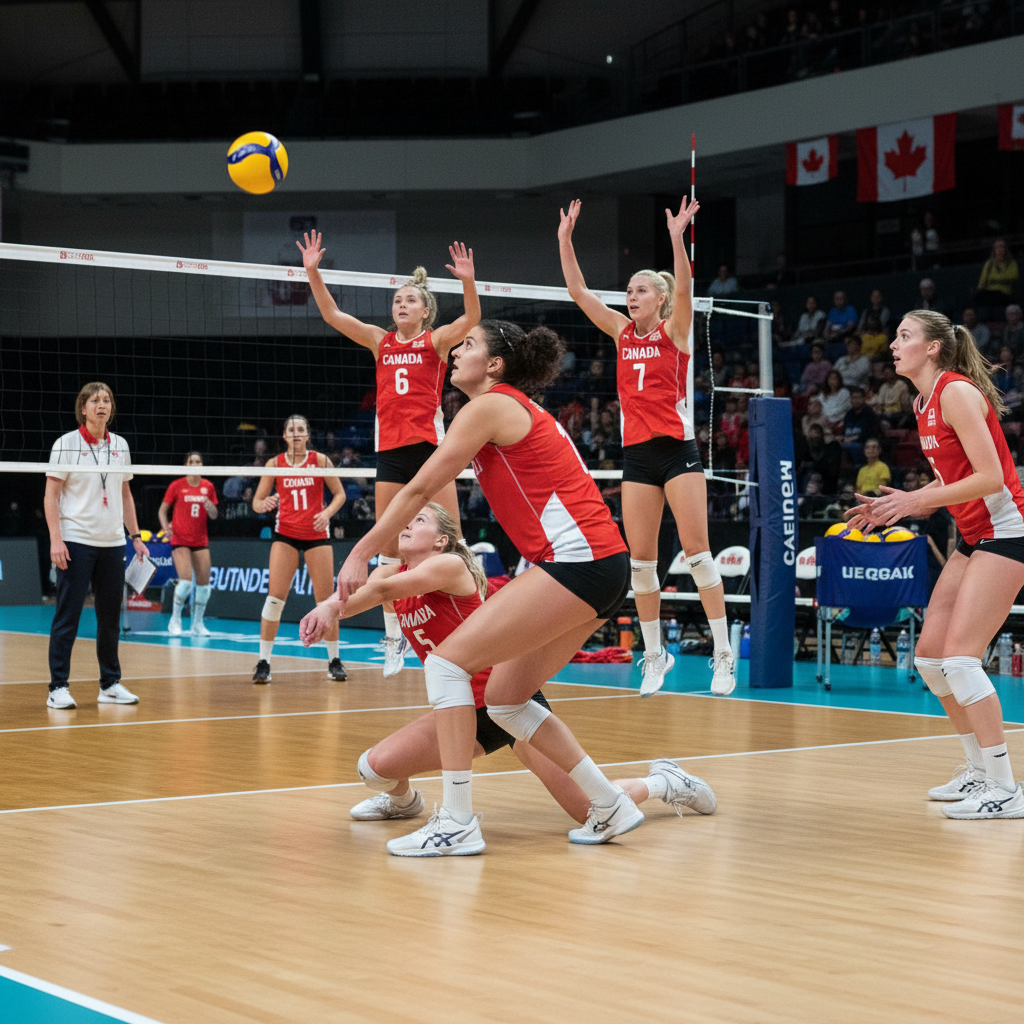 Canada’s Volleyball Stars Set Sights on 2028 Olympic Glory