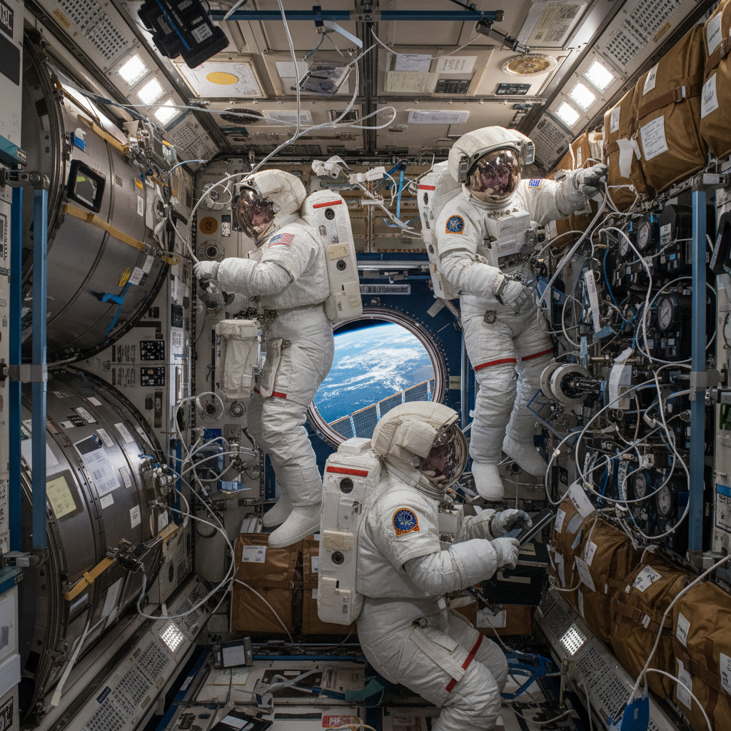 What’s Really Going On Aboard the ISS?