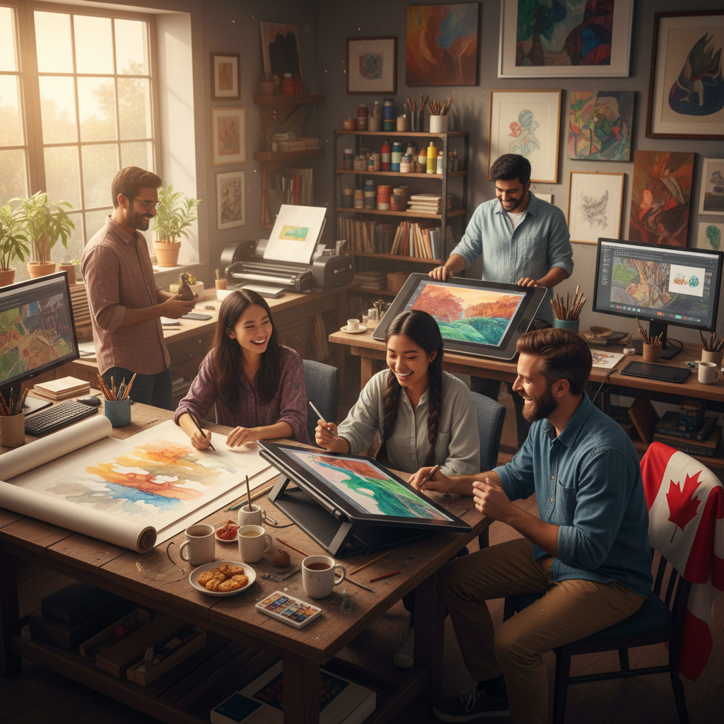 Canadian Creatives Embrace AI Without Losing Humanity