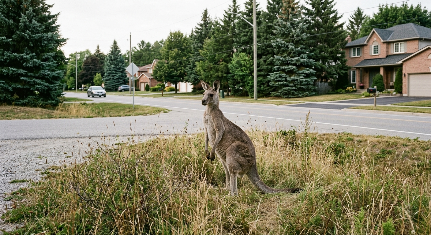 Authorities Respond to Kangaroo Escape on Montreal’s South Shore