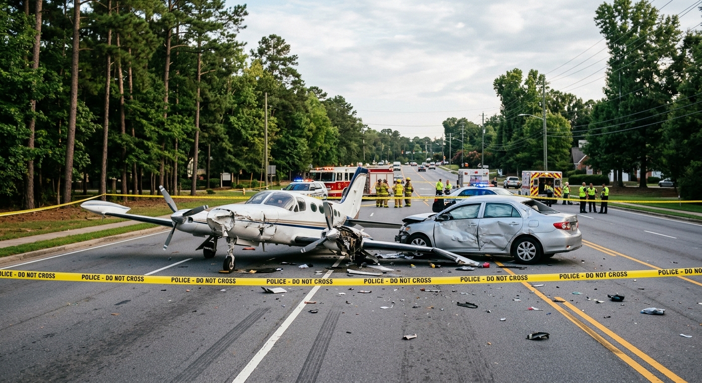Emergency Plane Landing in Prince George Leaves One Dead and Several Injured